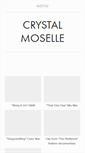 Mobile Screenshot of crystalmoselle.com